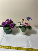 Vintage flower displays