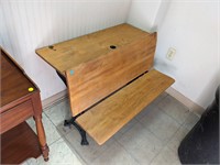 VTG Double Wide Iron-Side Student Desk