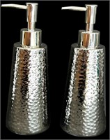 Versatile Silver Lotion/ Soap Dispensers