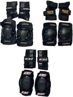 Roller Derby Knee Pads and Wrist Guards