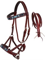 English Western Horse Halter Reins