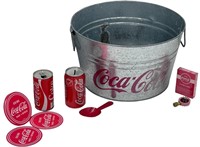 Summertime Coca-Cola Ice Bucket & Decor