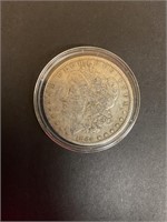 Morgan silver dollar 1884