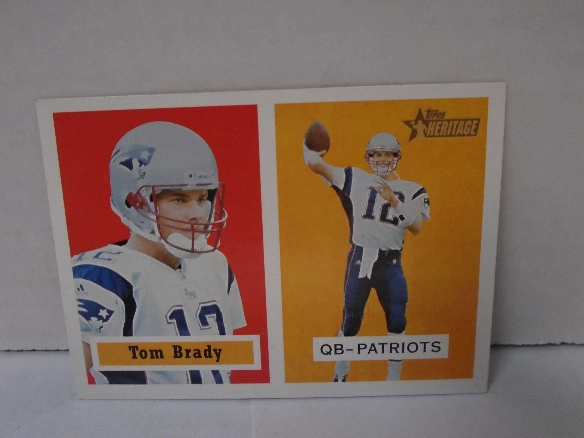 2002 TOPPS HERITAGE #50 TOM BRADY