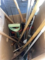 Box of tools not fully gone through (breeze way)