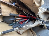 Lot of tools not gone through (breeze way)