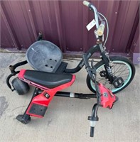 Huffy Trike & Razor Electric Trike