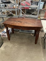 1 drawer library table