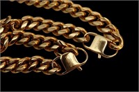 (2) Heavy Invicta Mens Chains