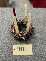 WREATH CANDLE HOLDER