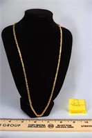 14 ct Gold Necklace - 25.3 gm