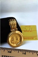 18 ct Large Gold Pendant - 56.9 gm