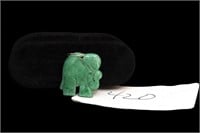 Jade Elephant Charm
