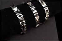 (3) Unmarked Bracelets