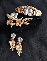 14K Gold Filled Bracelet, Earrings, and Pendant