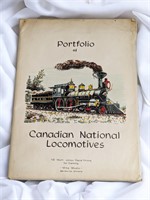 Vintage Portfolio of Canadian National Locomotives