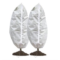 2 Packs Plant Covers Freeze Protection, 47"W X 70"