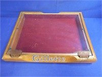 Gillette Display Case 18" X 14" X 2"