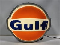 Gulf Oil Light-Up Sign