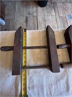 Vintage Wood Clamps ( Large Size)