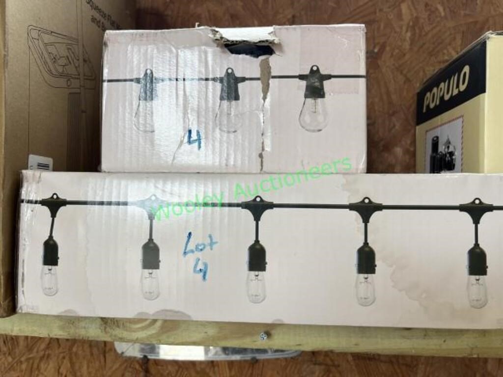 2 Boxes of Cafe Lights