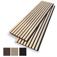 Evenreach Acoustic Wood Wall Panels,2 Pack 47.2 x