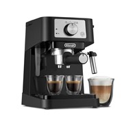 De'Longhi Stilosa Manual Espresso Machine, Latte &