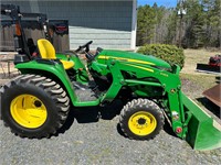 2019 John Deere 3025E 4wd Tractor Only 258 hours