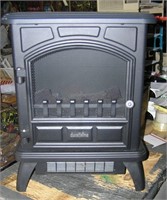 Duraflame stove shaped space heater
