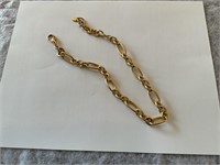 Vintage Erwin Pearl Figaro Chain Necklace