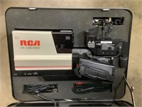 Vintage RCA camcorder in case