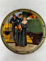 “An Orphans Hope” Plate By Norman Rockwell