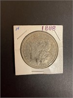 Morgan dollar silver 1888