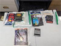 4 Intellivision Games w/Manuals