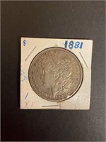 Morgan dollar silver 1889