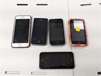 4 iPhones & iPod Touch - Untested