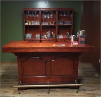 Bar, Liquor Storage Cabinets & Glassware