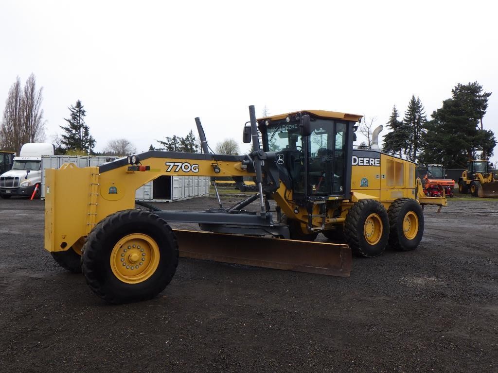 2014 John Deere 770G Motor Grader