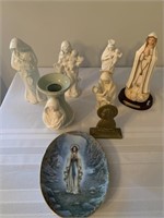 Box of Statues (Mary holding Jesus, Our lady of