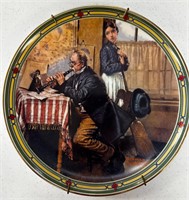 “The Musicians Magic” Plate By Norman Rockwell”