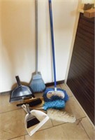 Broom, Dust Mop, Duster, Dust pan, Brushes