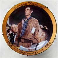 “Freedom Of Speech” Plate By Norman Rockwell