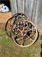 Antique Steel Wheels