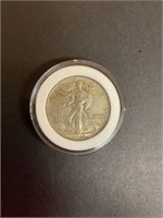 Walking liberty silver half dollar 1943