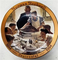 “Freedom From Want” Plate By Norman Rockwell