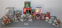 Christmas villages and houses