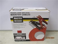 New Master Mechanic 4 gauge 20' Booster Cables