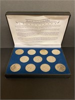 Susan B. Anthony eleven piece dollar collection