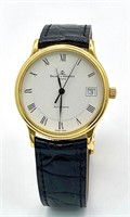 A Baume and Mercier 18K Gold Cased Automatic Gents