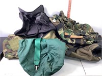 6 Assorted Duffle Bags